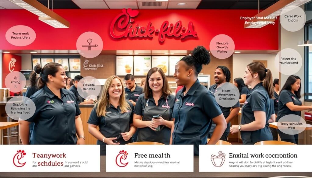 Chick-fil-A Employee Benefits and Work Perks