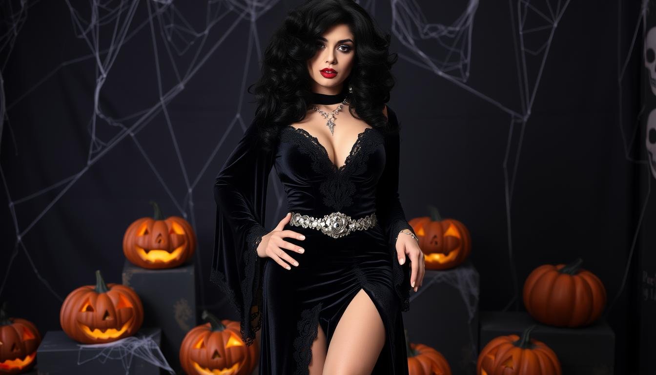 Elvira Halloween Costume