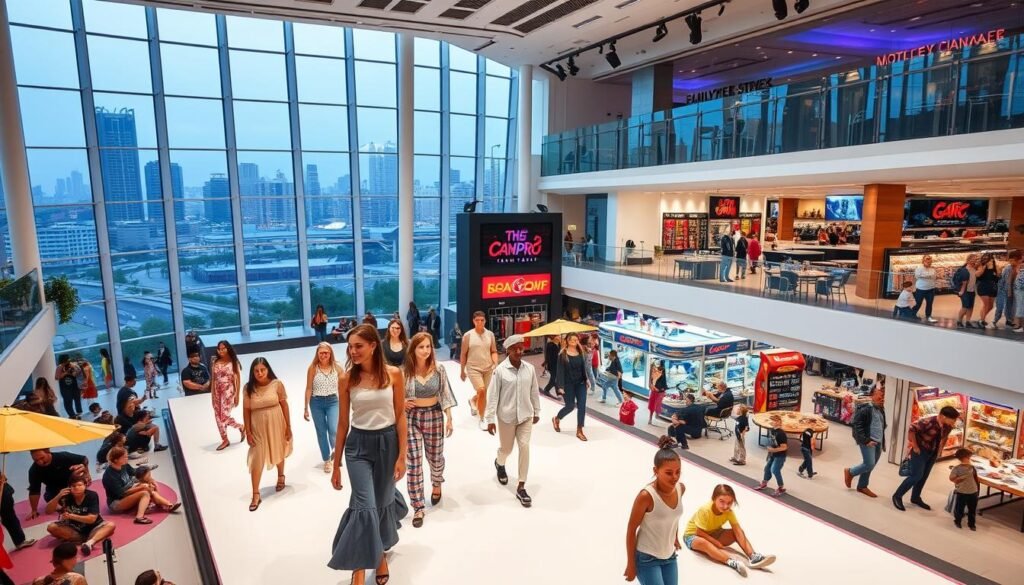 family-friendly features fashion show mall