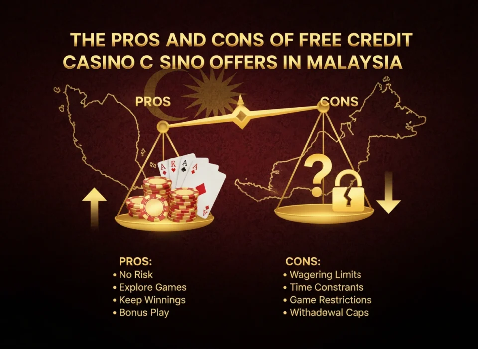 The Pros and Cons of Free Credit Casino Offers in Malaysia