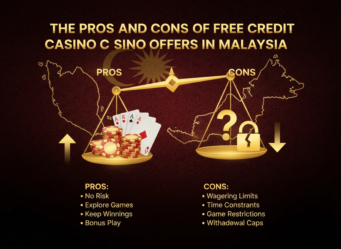 The Pros and Cons of Free Credit Casino Offers in Malaysia