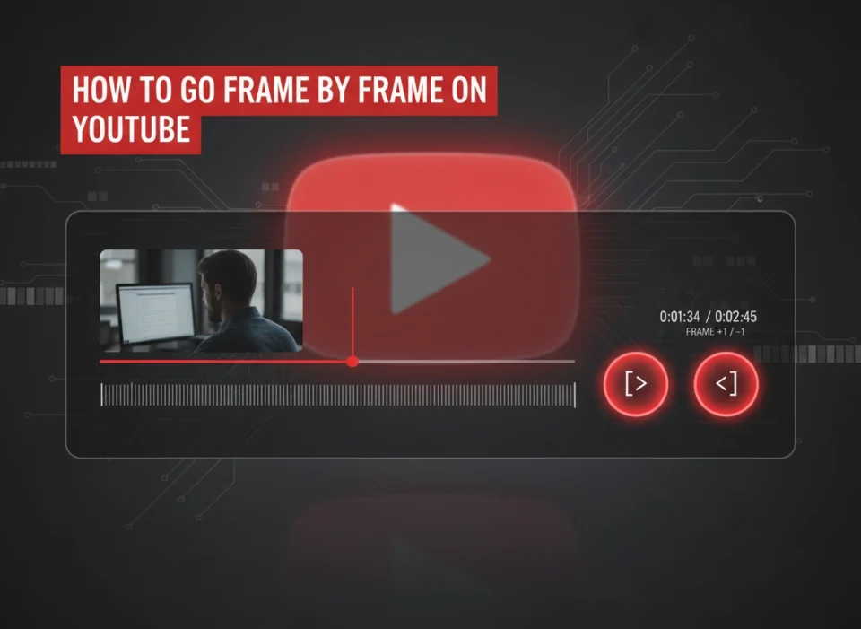 How to Go Frame by Frame on YouTube