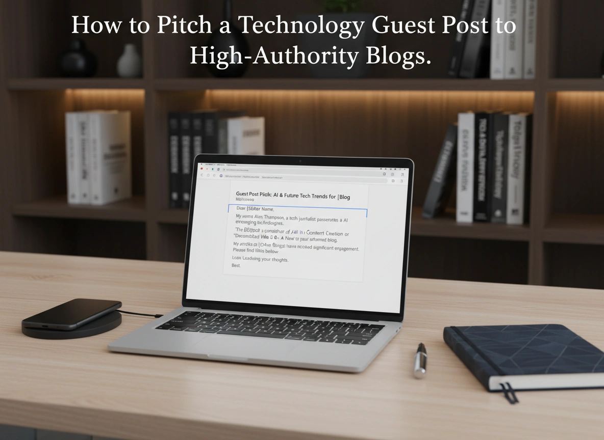 How to Pitch a Technology Guest Post to High-Authority Blogs