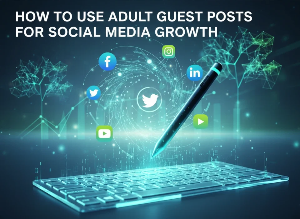 How to Use Adult Guest Posts for Social Media Growth