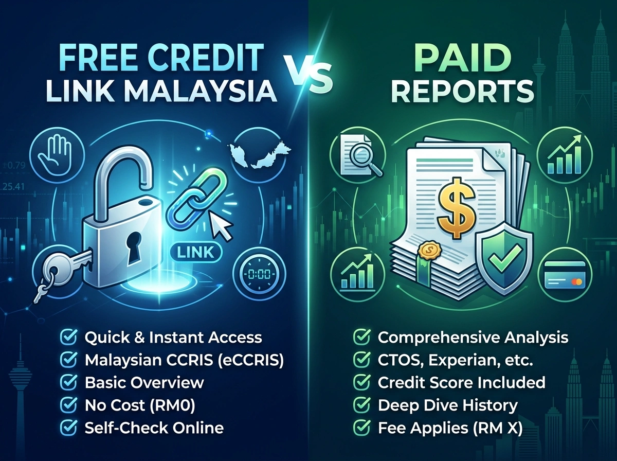 Free Credit Link Malaysia vs Paid Reports: Which One Should You Choose?