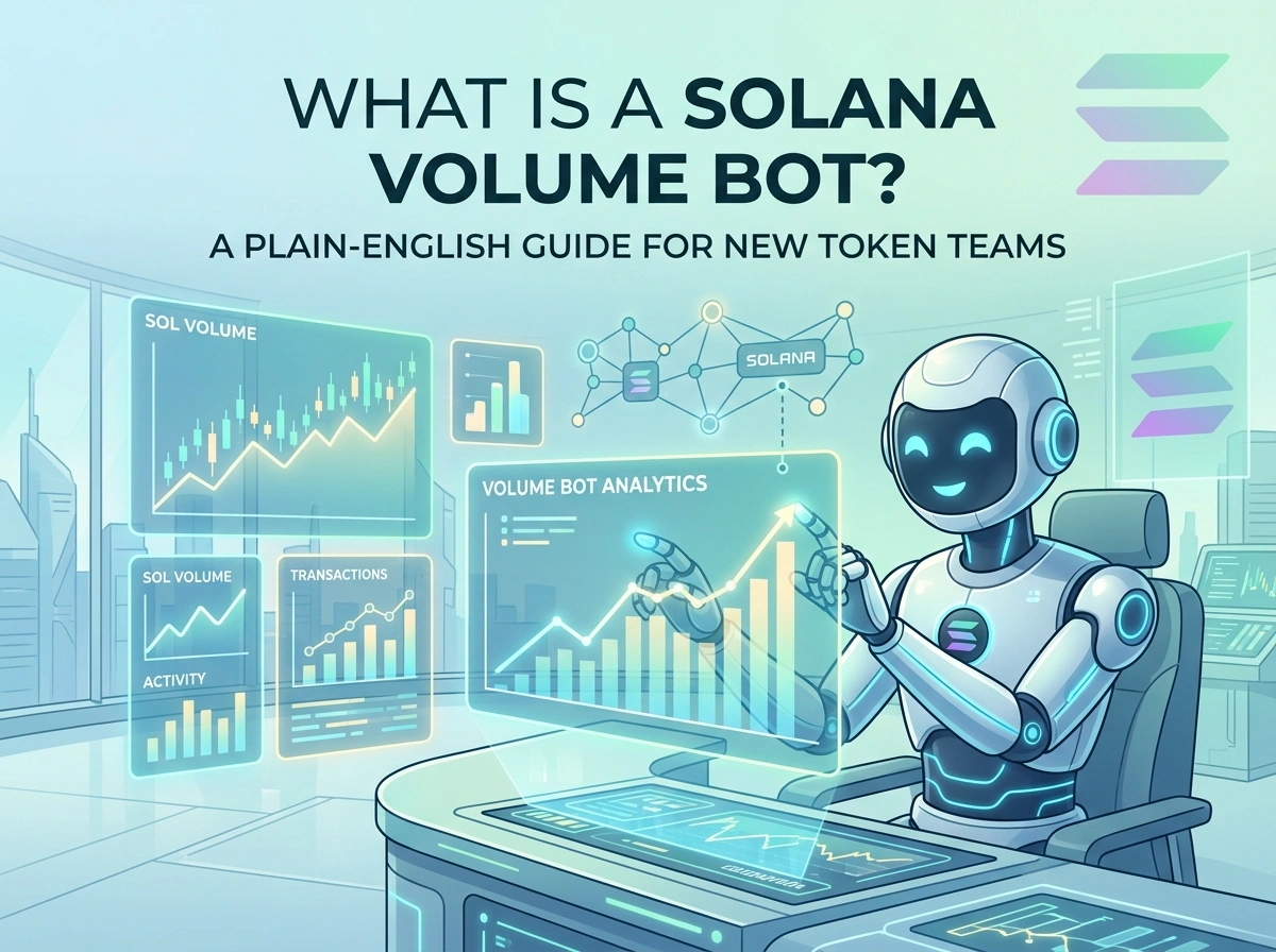 What Is a Solana Volume Bot? A Plain-English Guide for New Token Teams