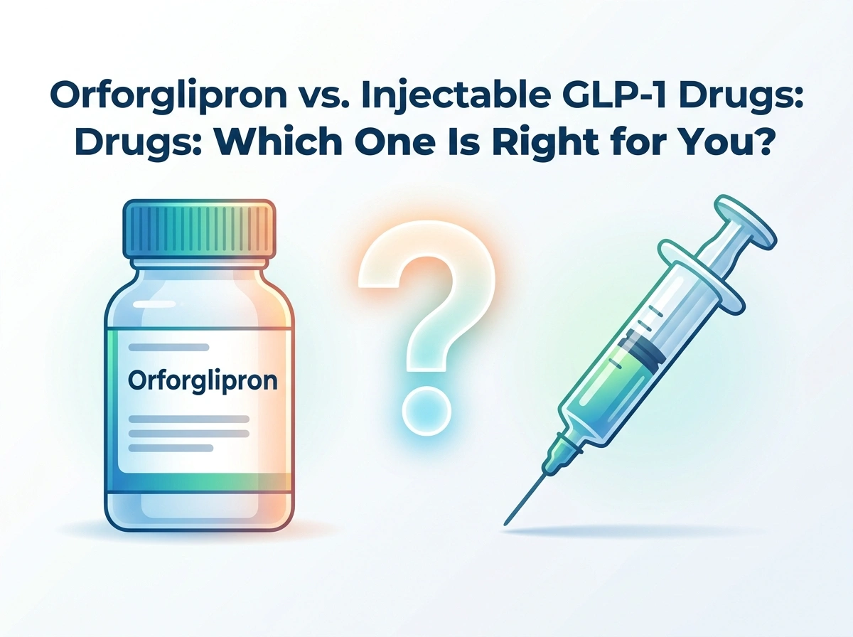 Orforglipron vs. Injectable GLP-1: Which Is Right?