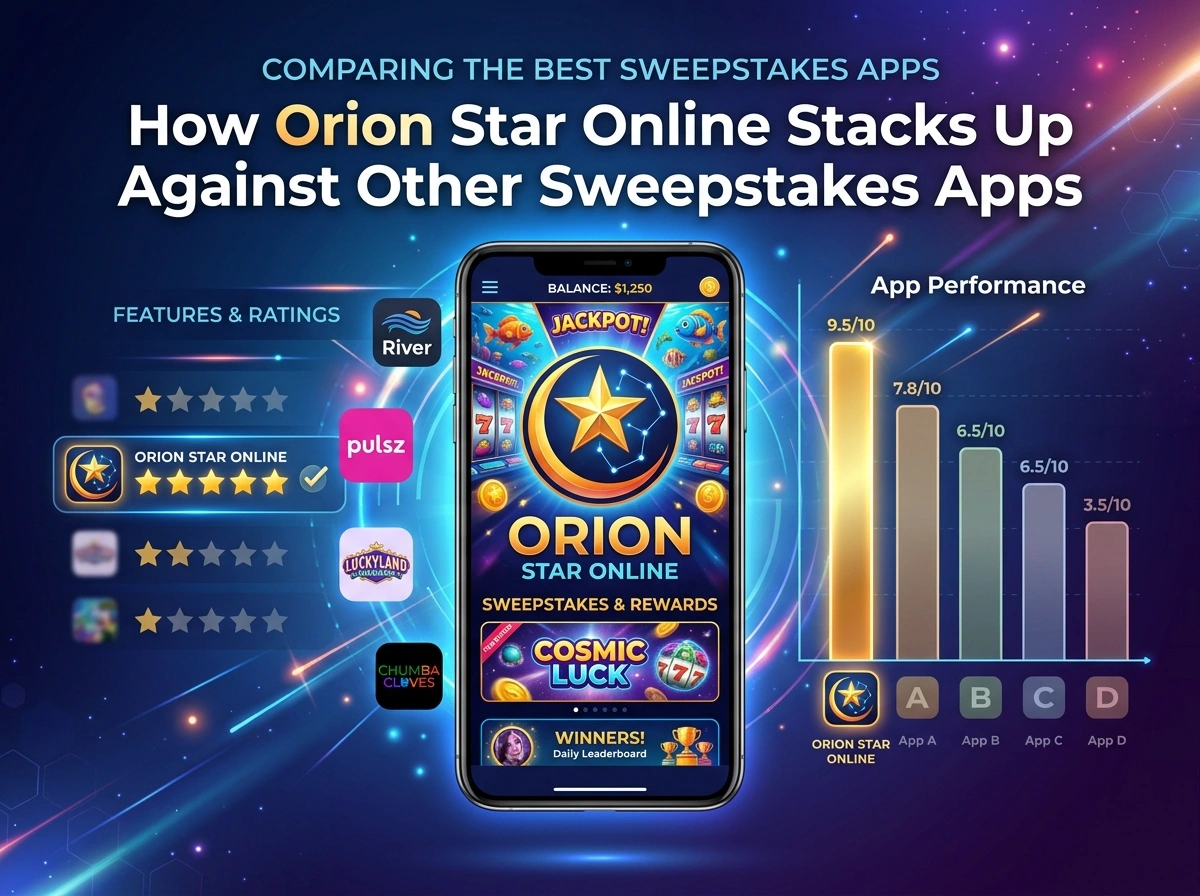 How Orion Star Online Stacks Up Against Other Sweepstakes Apps