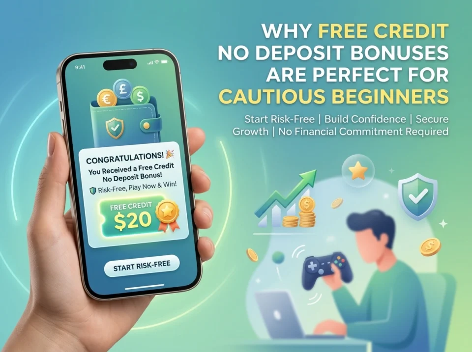 Why Free Credit No Deposit Bonuses Are Perfect for Cautious Beginners