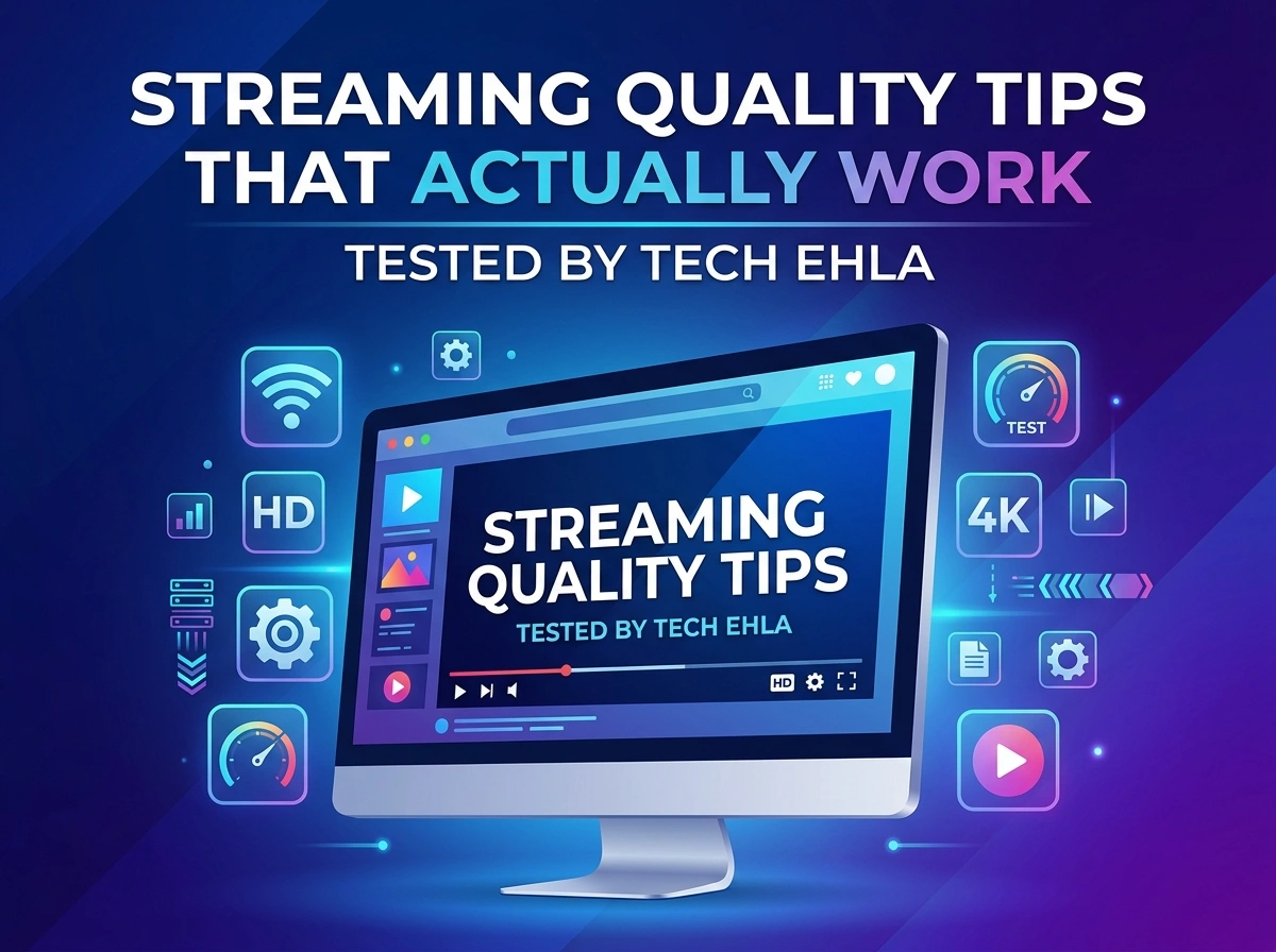Streaming Quality Tips That Actually Work, Tested by Tech Ehla